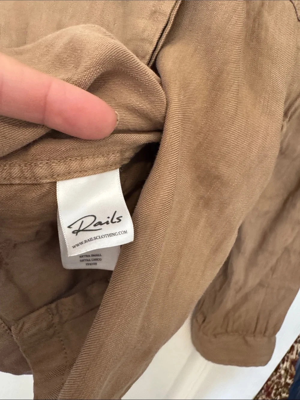 Rails Lightweight Tan Utility Jacket